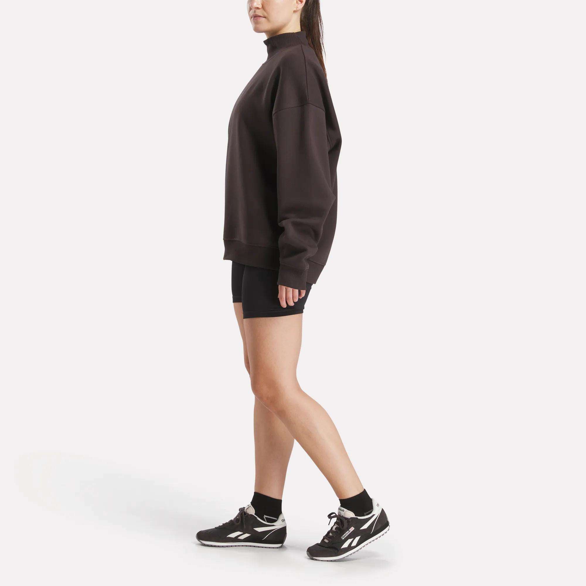 Women's Longline Roll Neck Sweatshirt - Image 2