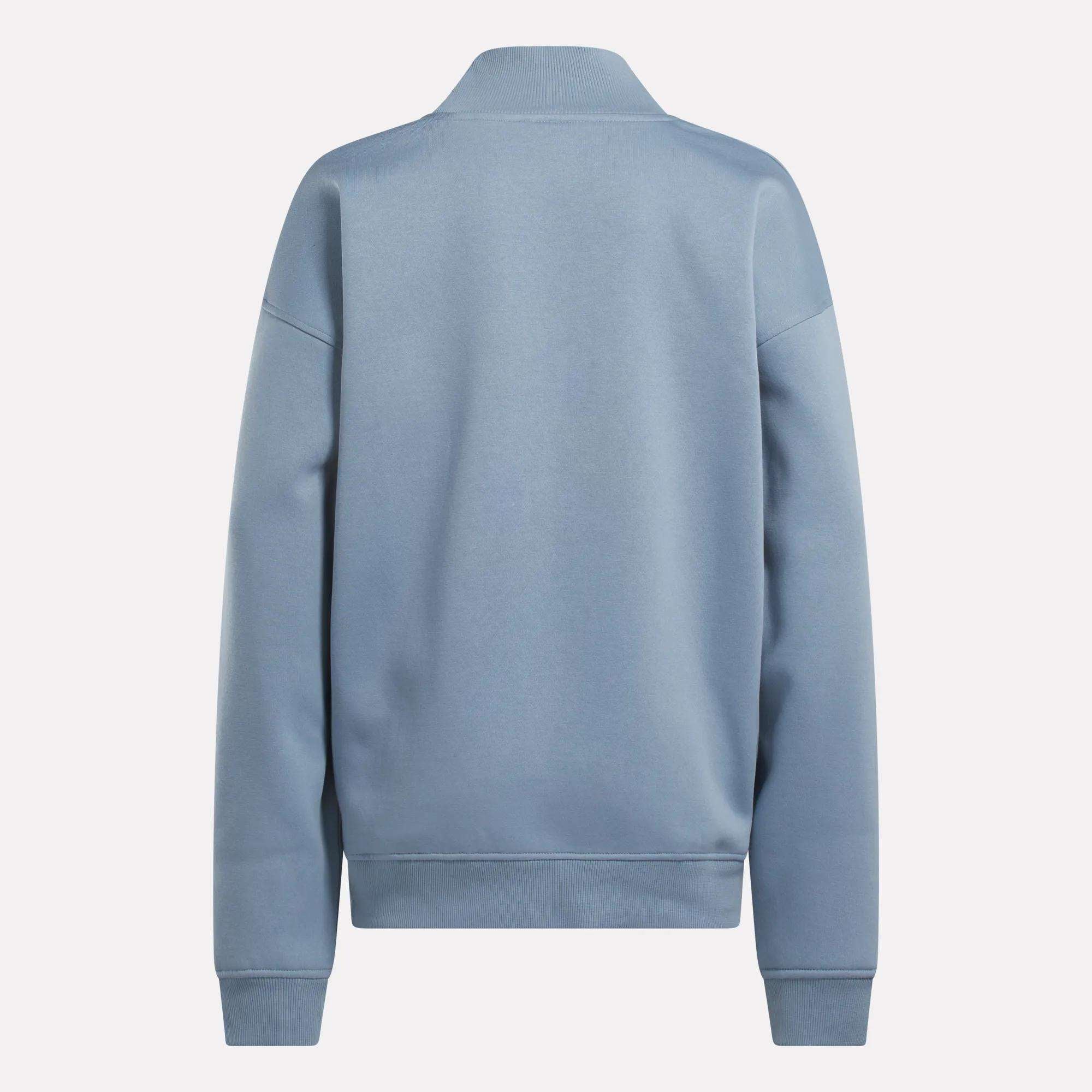 Women's Longline Roll Neck Sweatshirt - Image 4