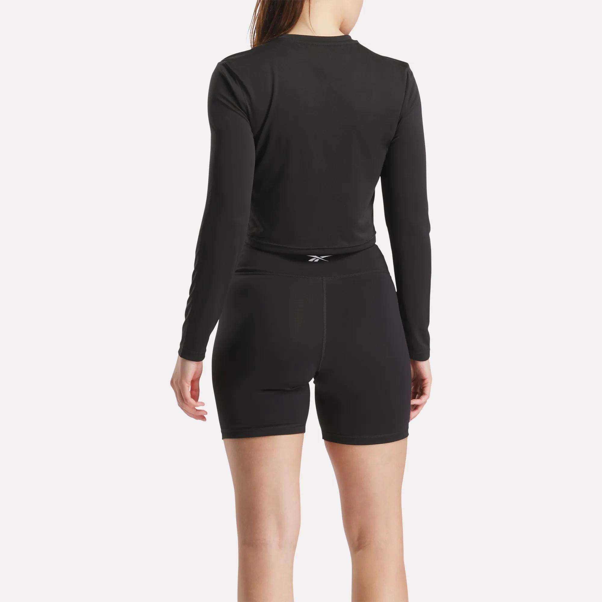 Women's Core Slim Fit Crop Long Sleeve Tee - Image 3