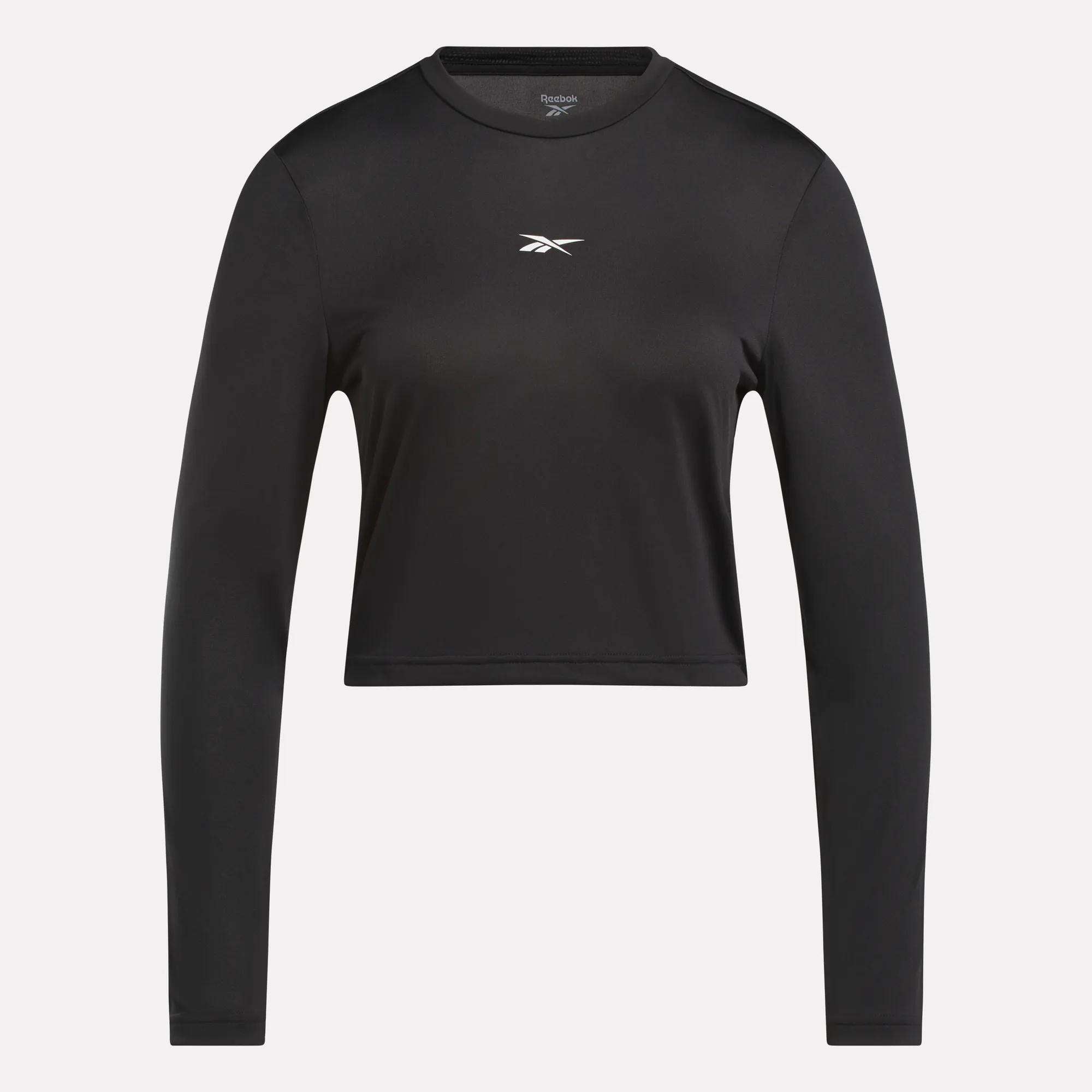 Women's Core Slim Fit Crop Long Sleeve Tee - Image 4