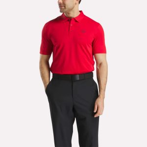 Men's Short Sleeve Bonded Micro Pique Polo Shirt