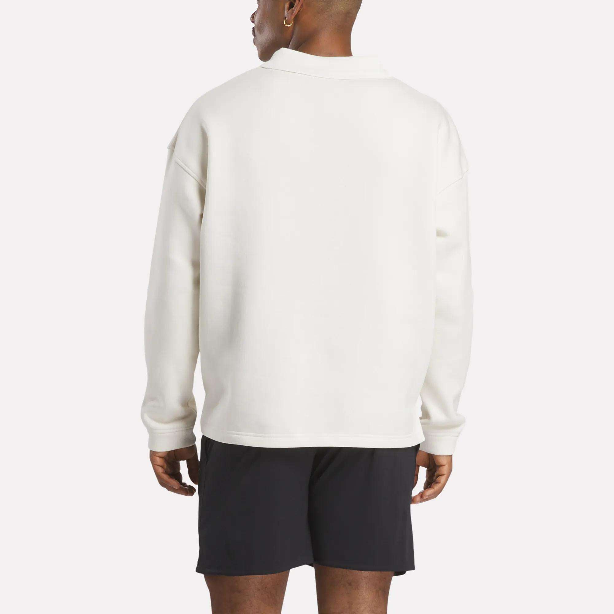 Men's Wardrobe Essentials Long Sleeve Polo Shirt - Image 2