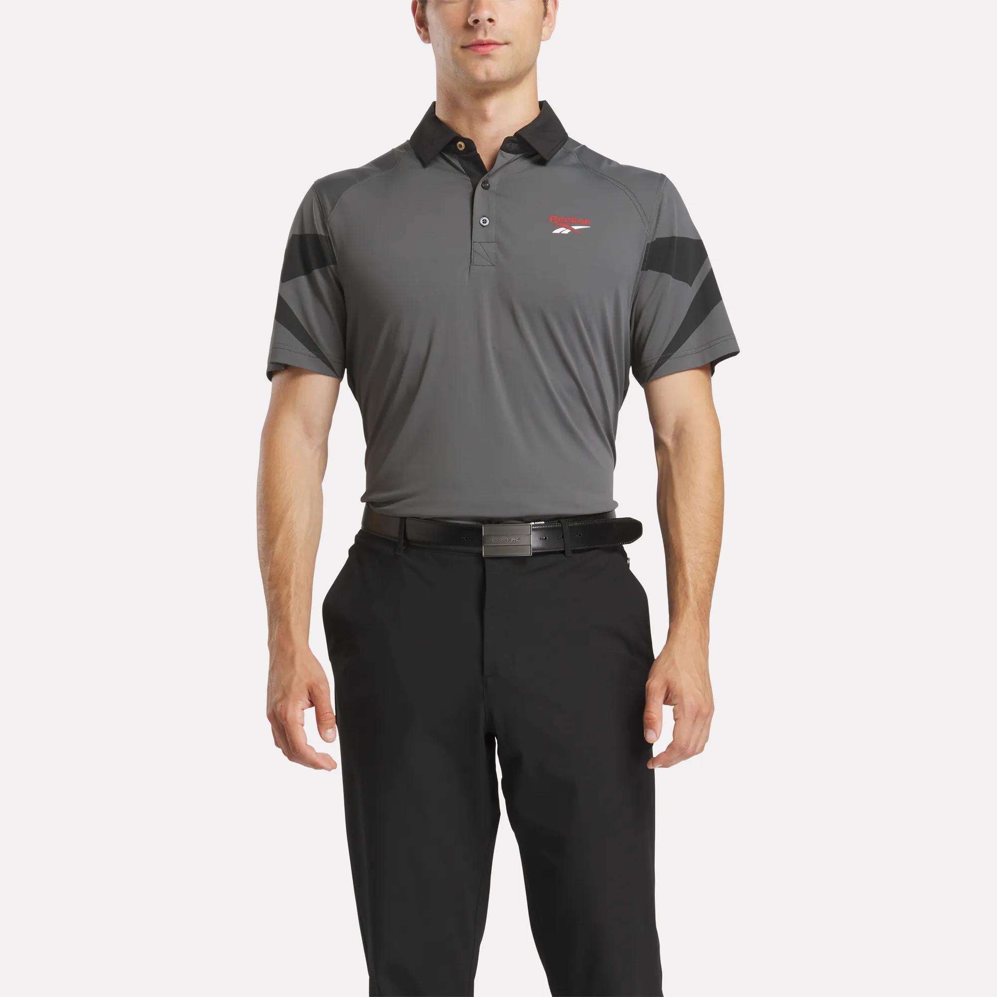 Men's Signature Vector Colorblocked Polo Shirt