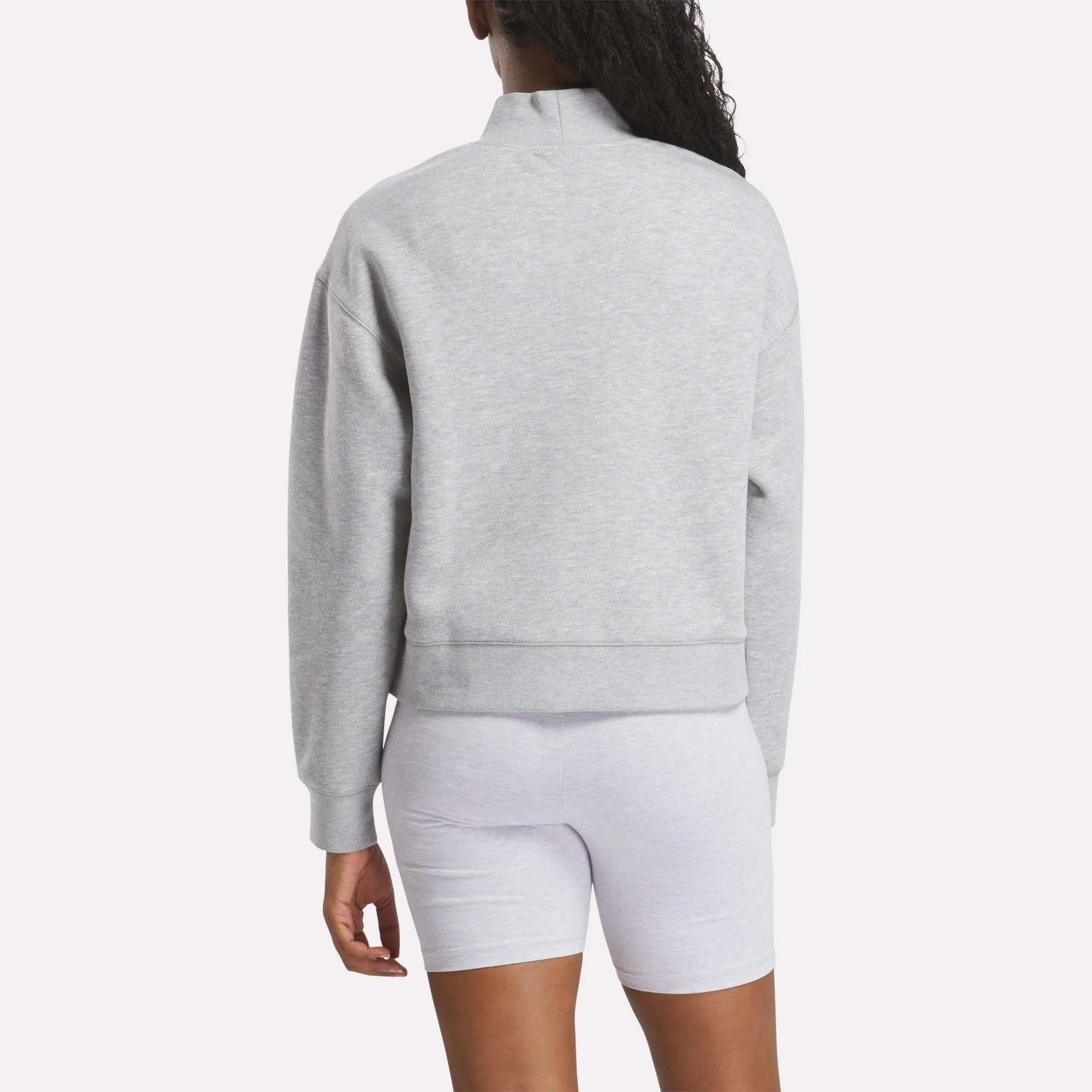 Women's Small Vector Mockneck Sweatshirt - Image 5