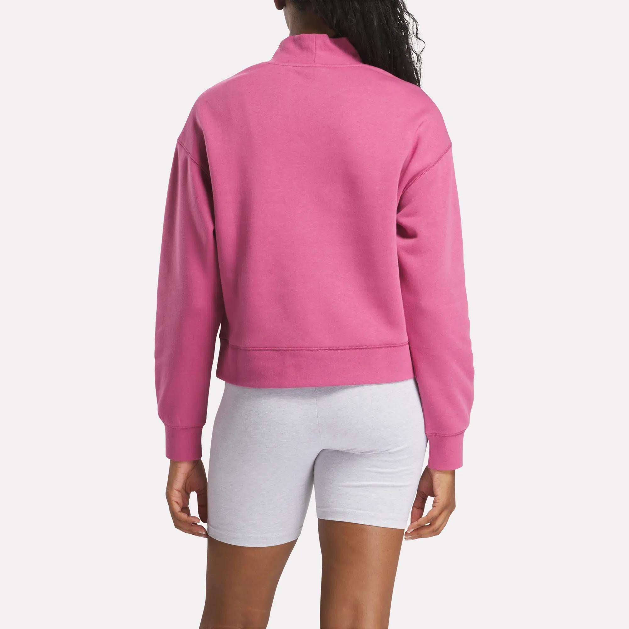 Women's Small Vector Mockneck Sweatshirt - Image 5