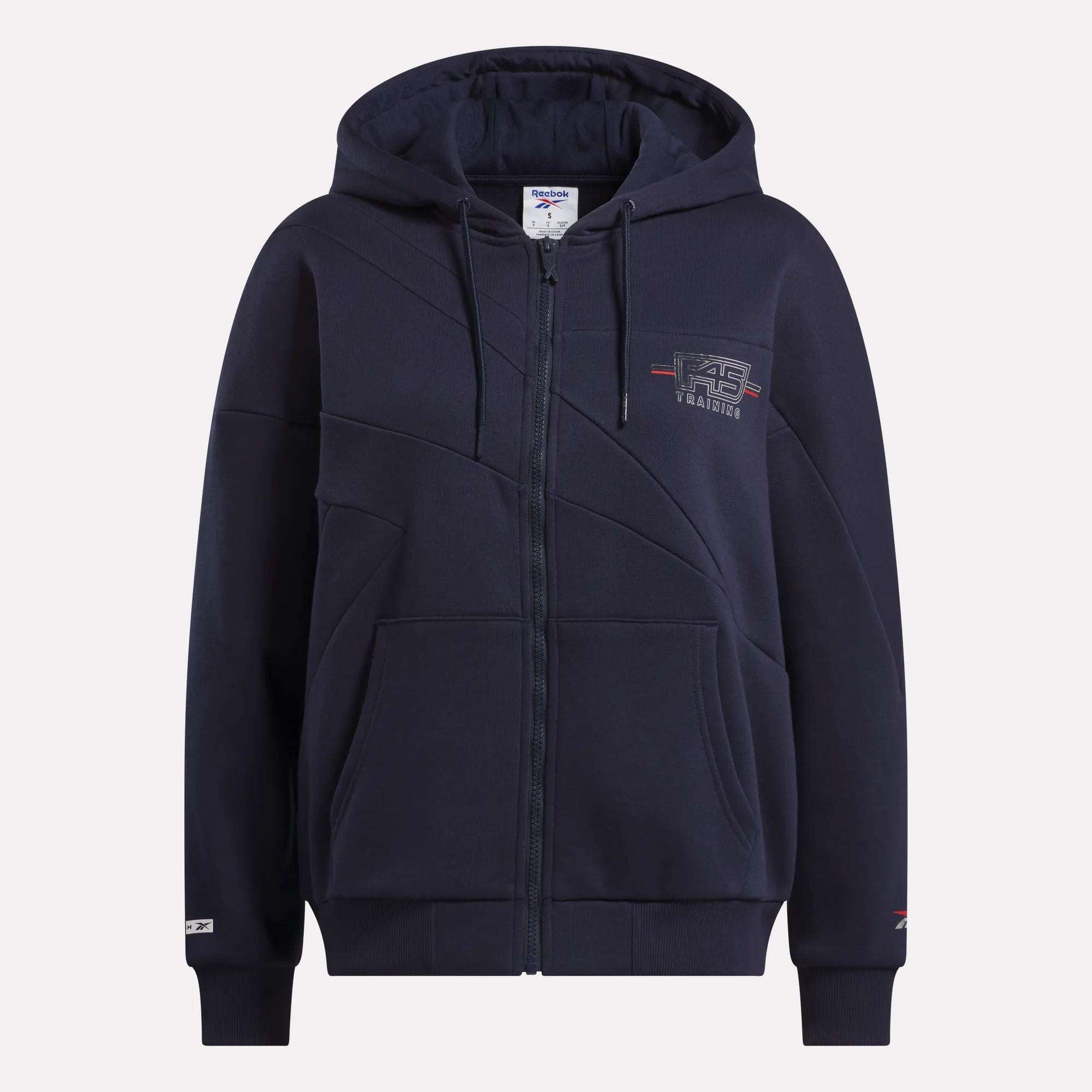 Women's Reebok x F45 Training Coach Full-Zip Hoodie - Image 2