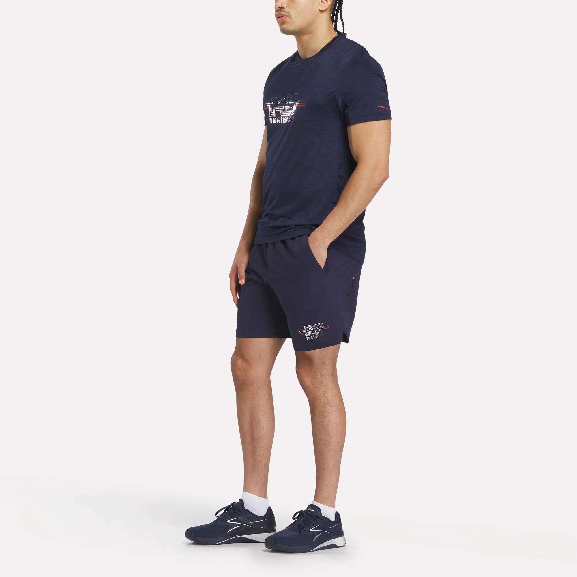 Men's Reebok x F45 Training Coach 7 Athlete Shorts - Image 2