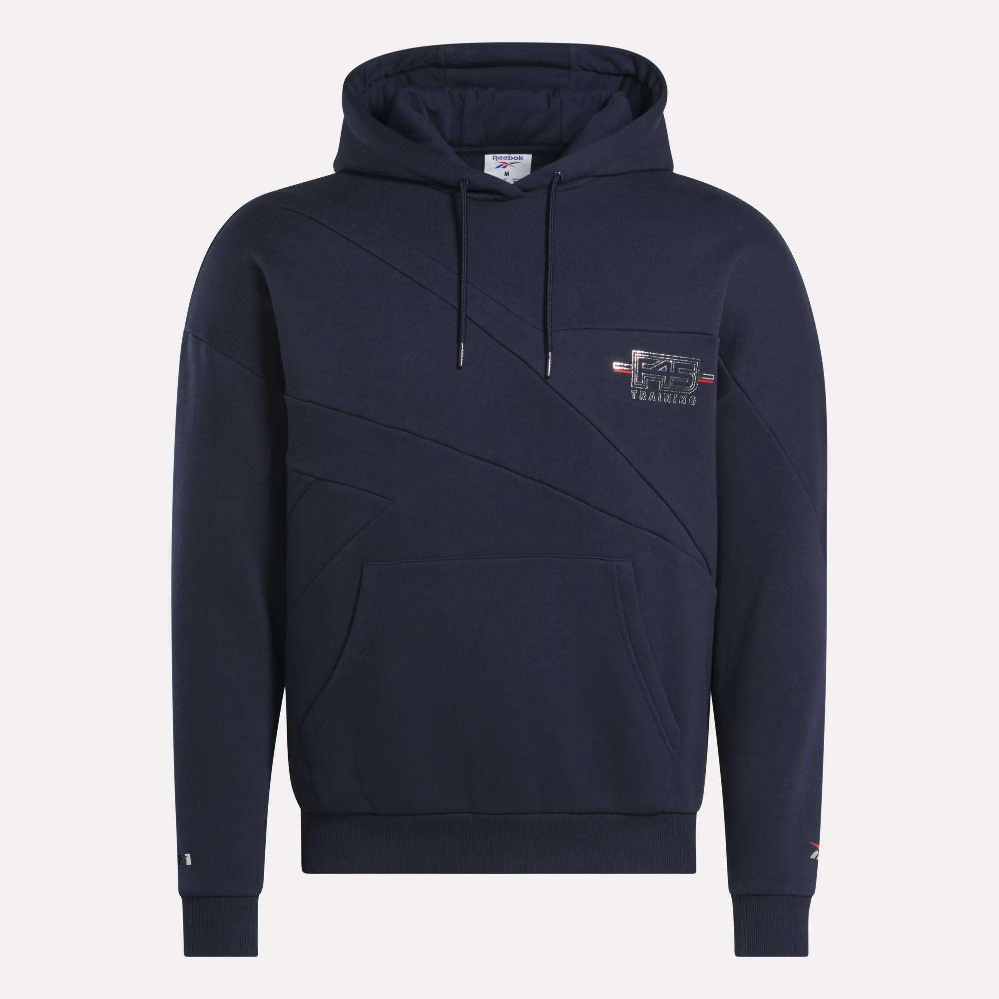 Men's Reebok x F45 Training Coach Fleece Hoodie - Image 4