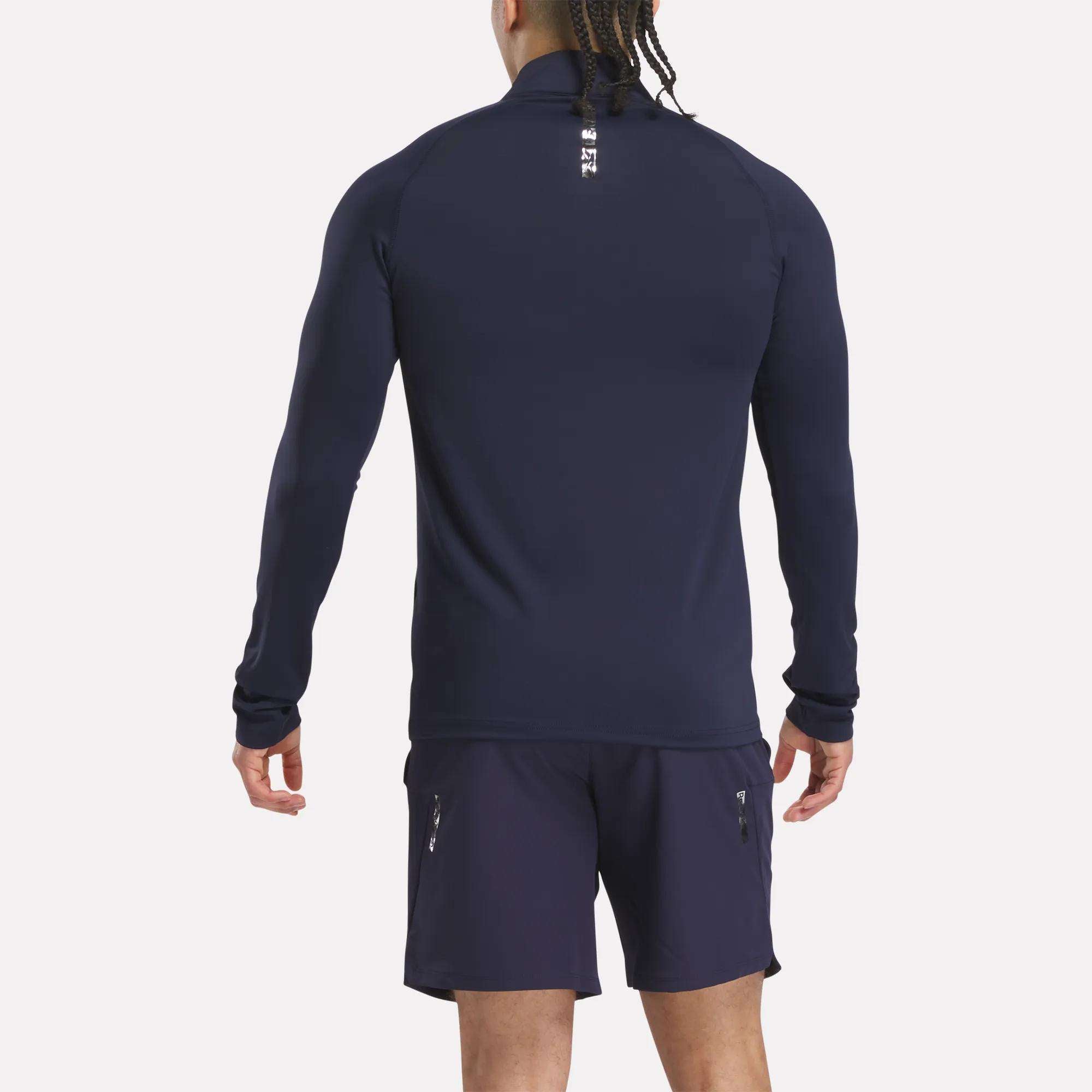 Men's Reebok x F45 Training Coach Quarter-Zip Top - Image 3