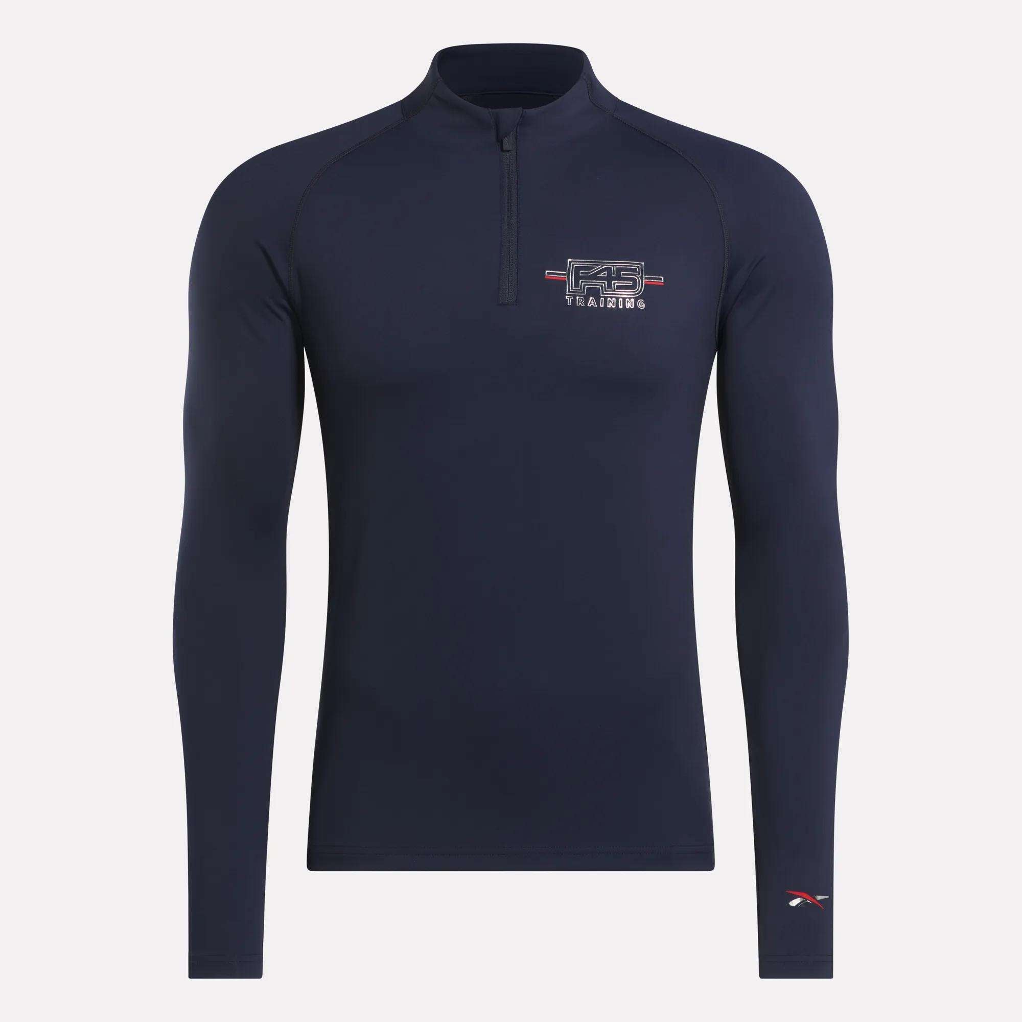 Men's Reebok x F45 Training Coach Quarter-Zip Top - Image 4