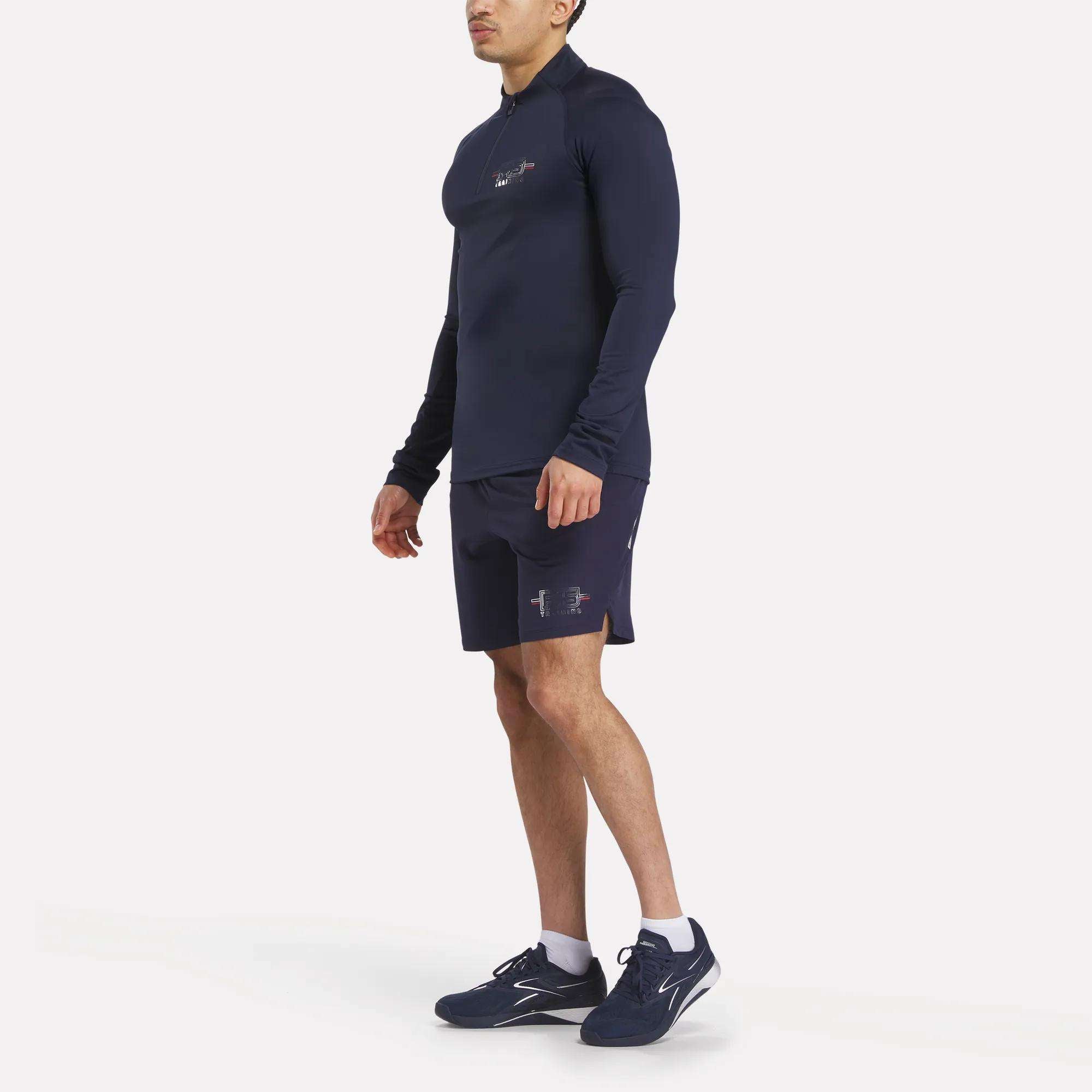Men's Reebok x F45 Training Coach Quarter-Zip Top - Image 2