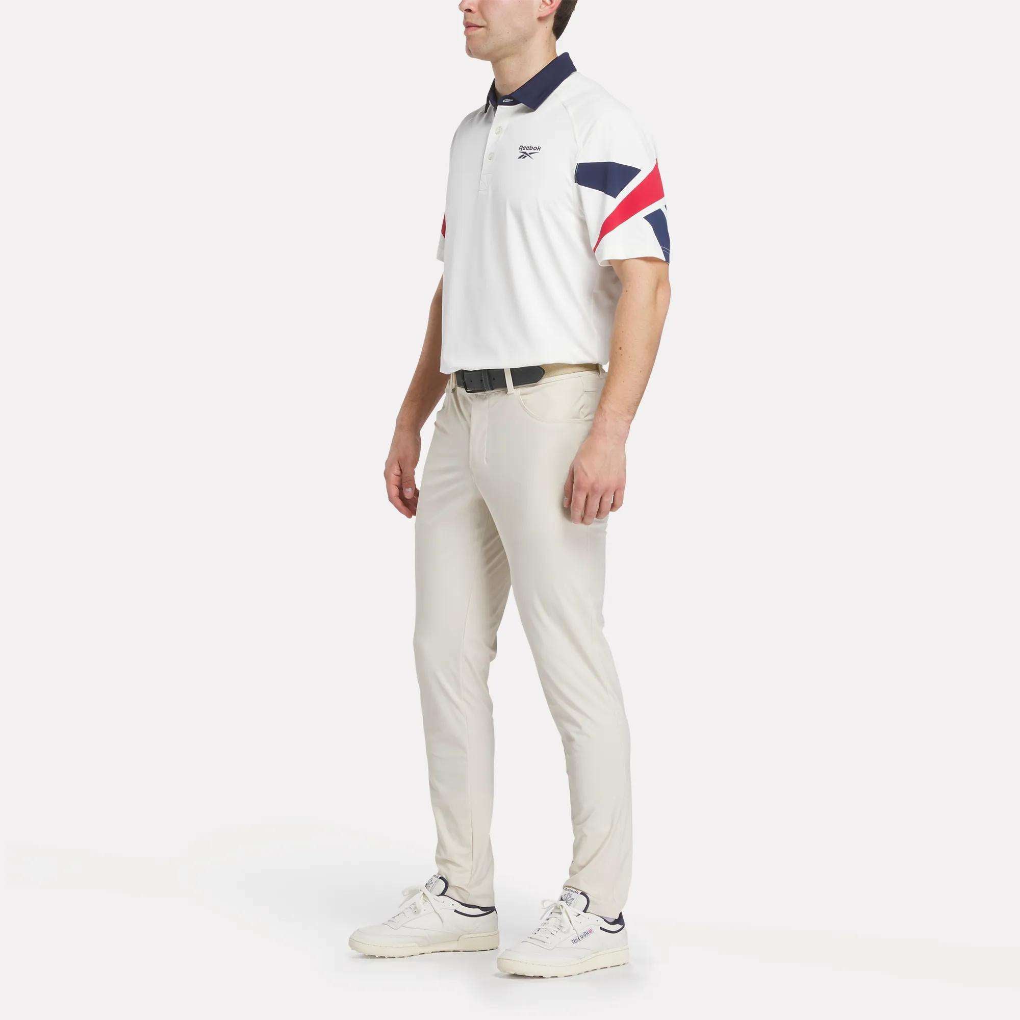 Men's Vector Sleeve Polo Shirt - Image 3