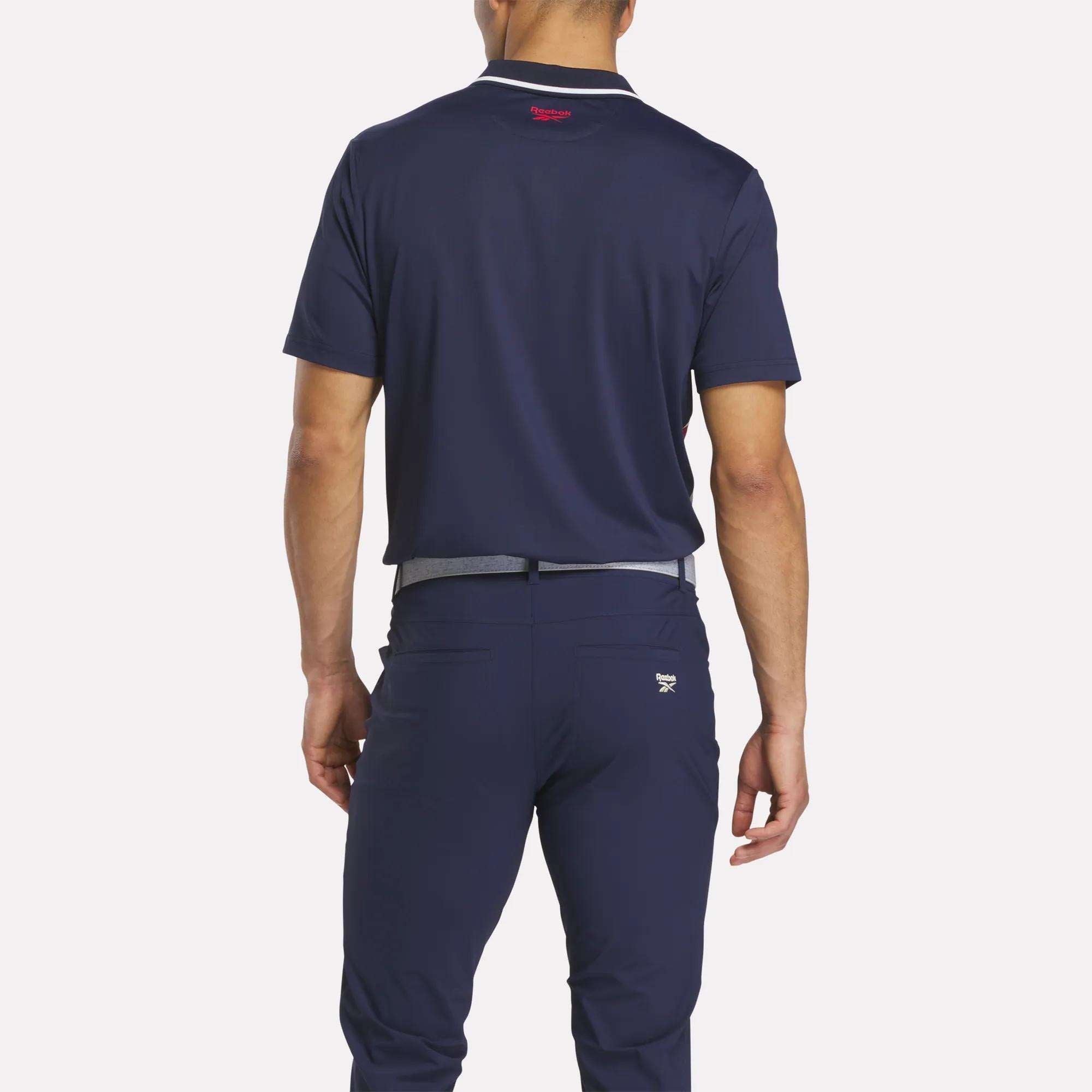 Men's Vector Argyle Print Polo - Image 2