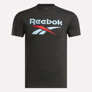 Men's Stacked Vector Graphic T-Shirt